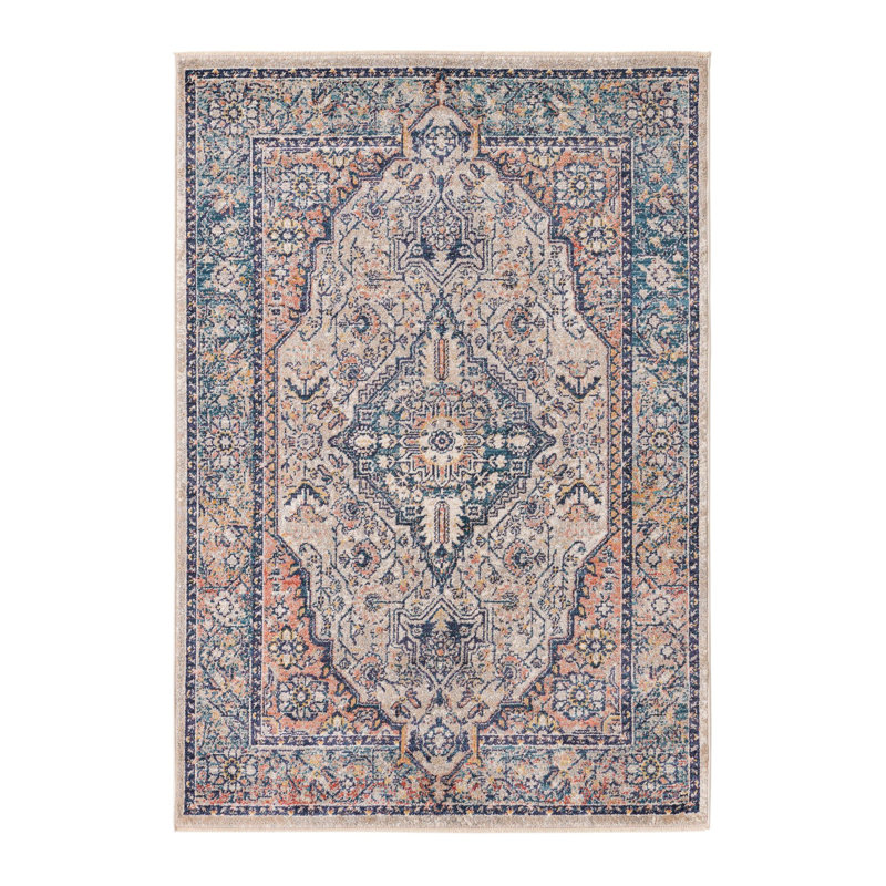 Gause Oriental Indoor Rug, Rectangle 3'11" x 5'11"