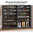 31.49" Width Black Shoe Cabinet-413104877