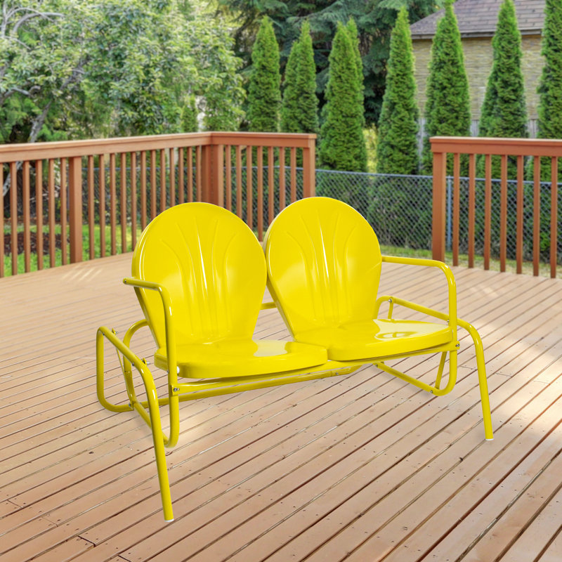 Banc oscillant Arbaaz, Jaune soleil