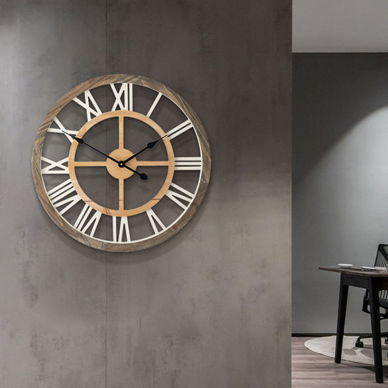 Wiggs Wood Wall Clock