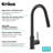 Oletto Pull Down Single Handle Kitchen Faucet-56054270