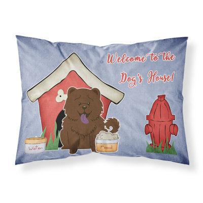 Taie d’oreiller chien house