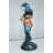 Lady Holding a Wine Glass Bronze Statue -  Size: 9"L x 11"W x 26"H.