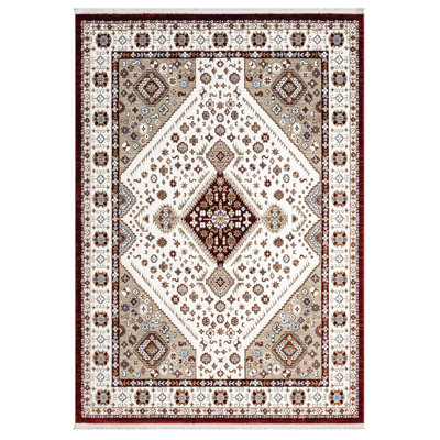 Carllene Area Rug with Non-Slip Backing