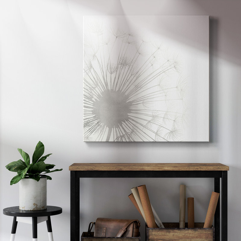 " Dandelion Whisper I ", 16" H x 16" W x 1" D