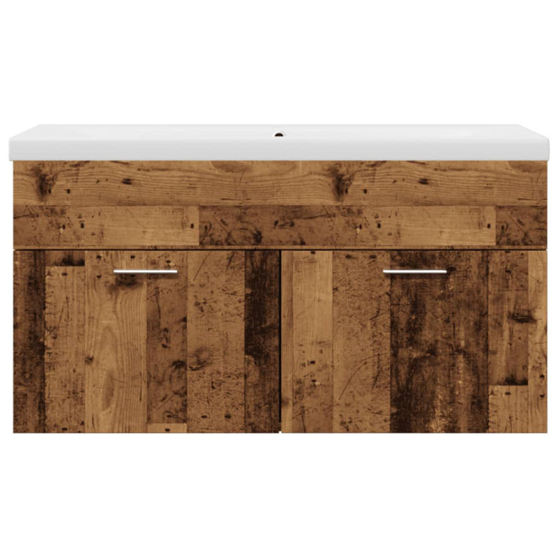 81-2 Under Sink Cabinet, Reclaimed Wood