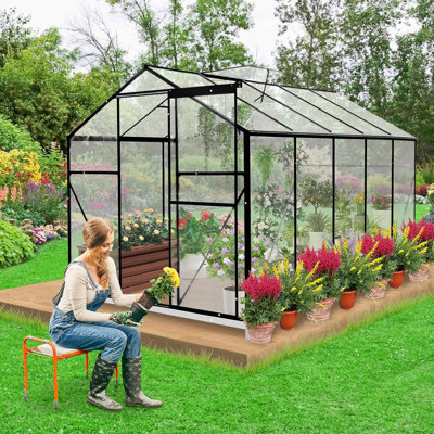 Serre extérieure, serres en polycarbonate pour l'extérieur