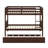 Rubber Wood Bunkbed With Trundle And Ladder,Convertible Into Two Beds-1911151981