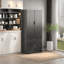 Grande armoire de rangement avec étagères à épices, tiroirs et tablettes - Armoire garde-manger polyvalente en panneau de fibres à densité moyenne pour cuisine, salle à manger ou salon-571810128