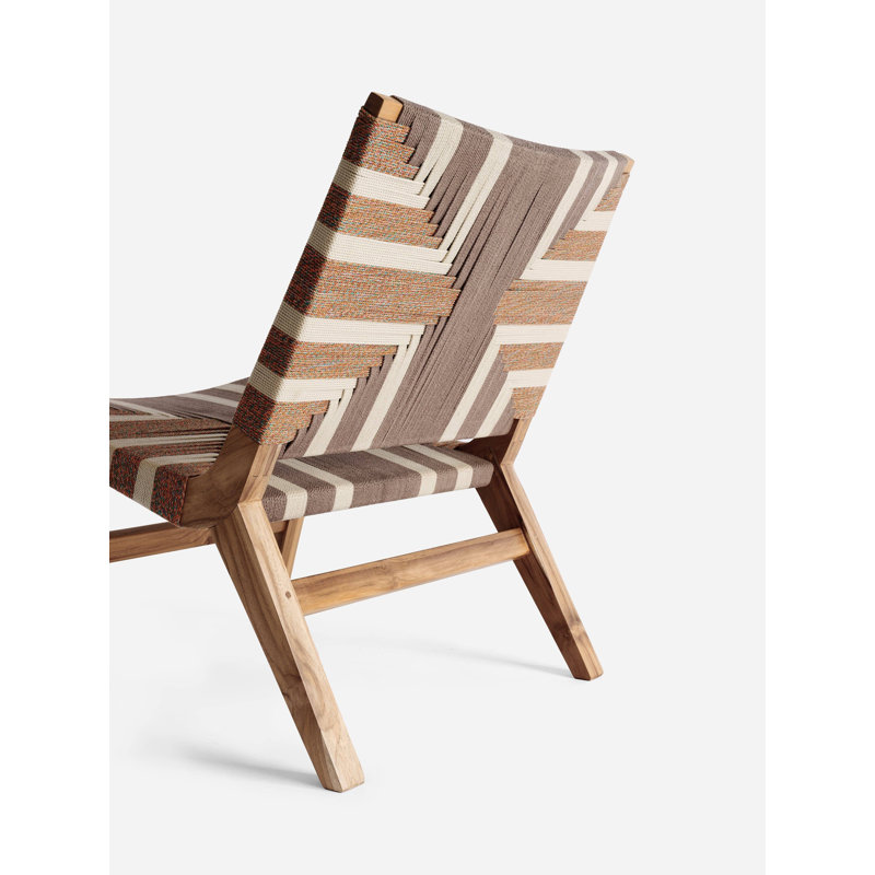 Casares Chair, Almond Frost Polyester, Natural