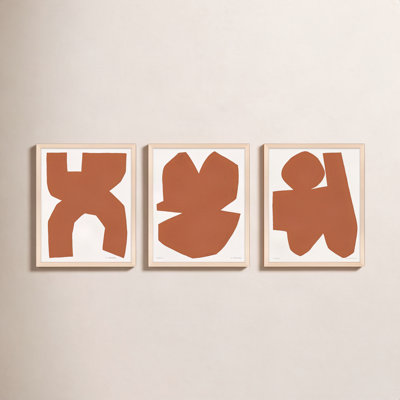 Terra Cotta "Terra Cotta" 3-Piece Print Set