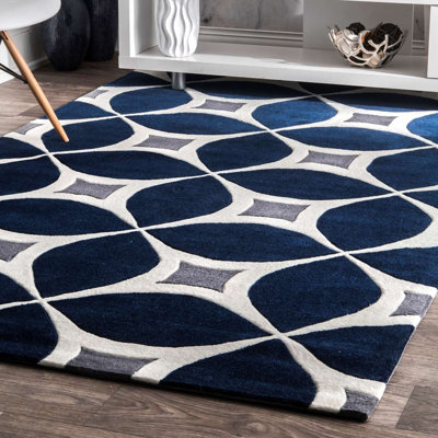 Boomer Geometric Hand Woven Area Rug
