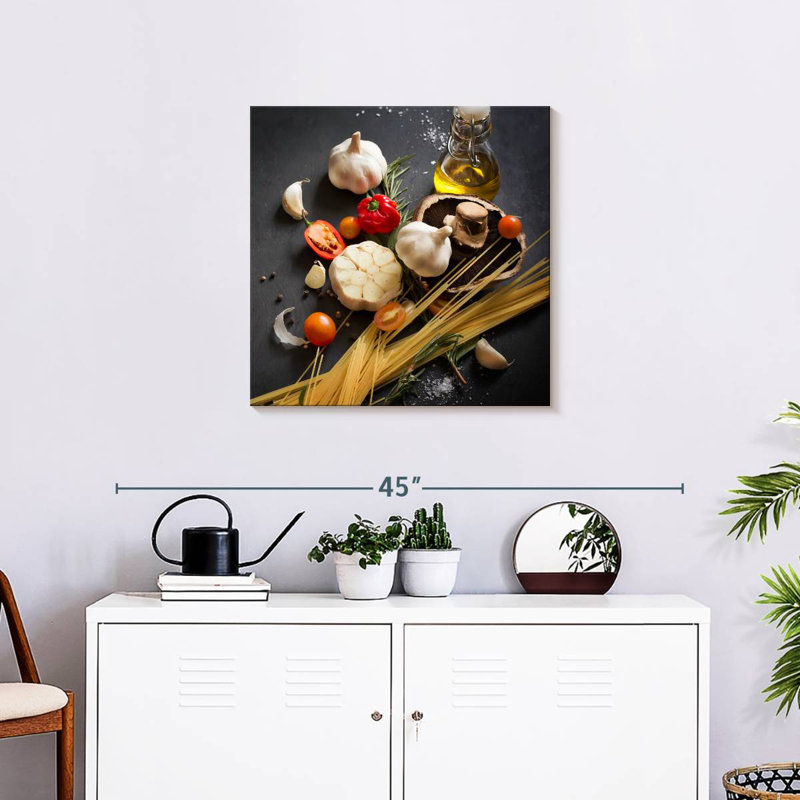 Arney Italian Spaghetti Recipe, 24" H x 24" W