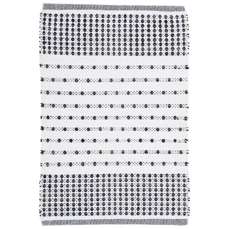 Tapis en coton à tissage plat Aitken, Rectangle 6 pi x 9 pi