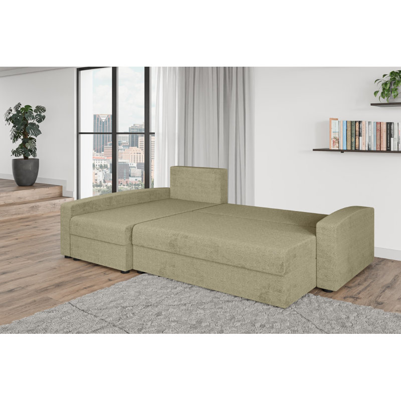 Shray 3 Seater Corner Sofa , Dark beige - Matana18