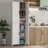 Pantry Cabinet with Adjustable Shelves, Doors