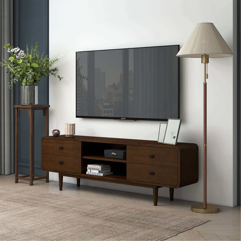 Meuble télé de style Mid-Century moderne