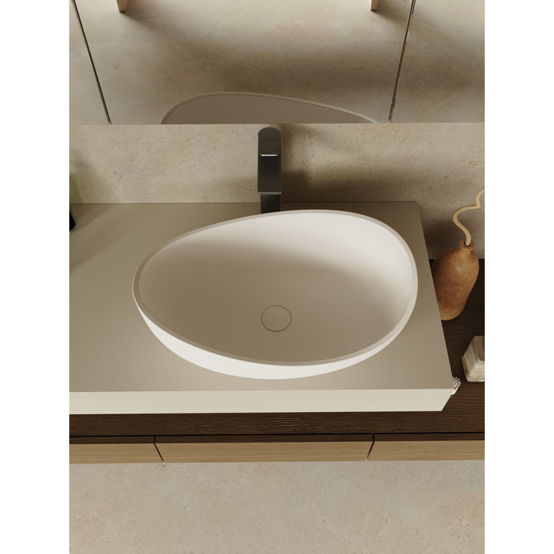 solid surface bathroom sink