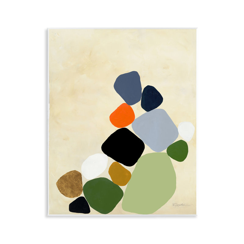 Plaque murale «Cluster of Minimal Pebbles», conception par Ruth Fromstein