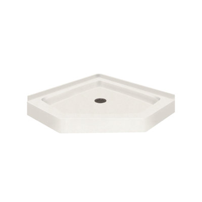 Base de douche à seuil simple 36 po x 36 po néo-angle
