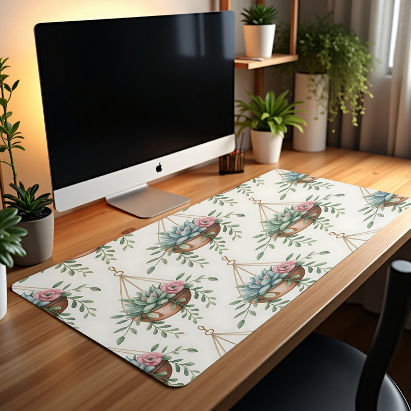 Polyester Desk Pad, 23.6x13.8