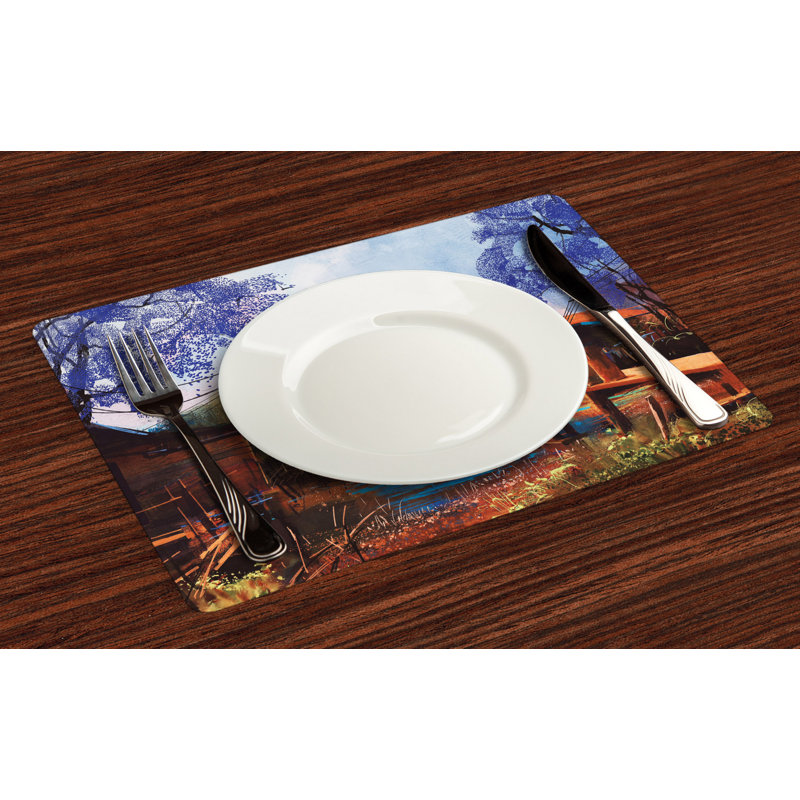 Polyester Animals/Nature Rectangle Placemat