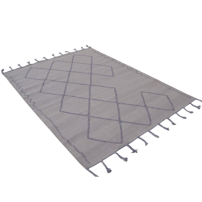 Trumbull Geometric Hand Woven Area Rug, Rectangle 200 x 290cm