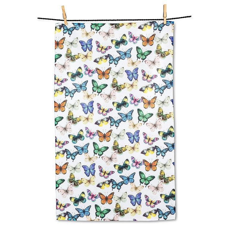 Butterflies Double Sided Tea Towel
