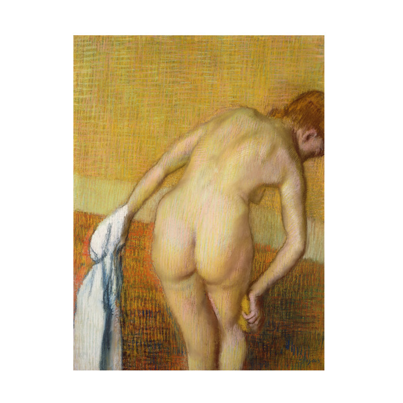 Art sur toile, Edgar Degas, 19" H x 14" W