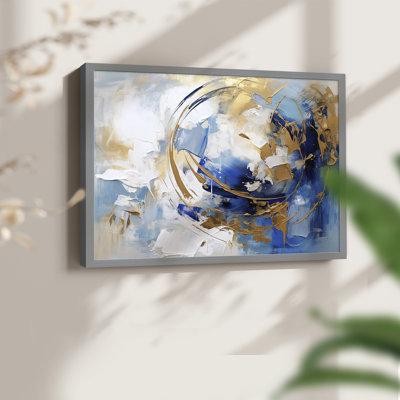 Abstract Series-CXXXVII -Framed Print - Restickable