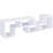 Stylish White Bookcase For Office And Living Room Storage Needs With Transitional Design Storing Bathroom Supplies