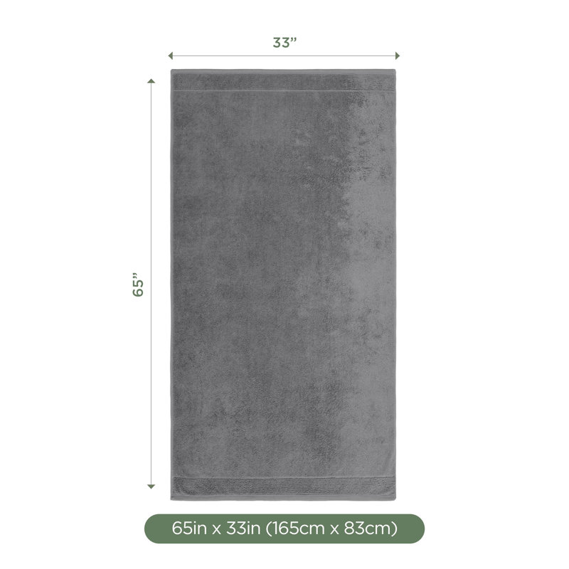 Martex Restore Charcoal Bath Sheet, Charcoal