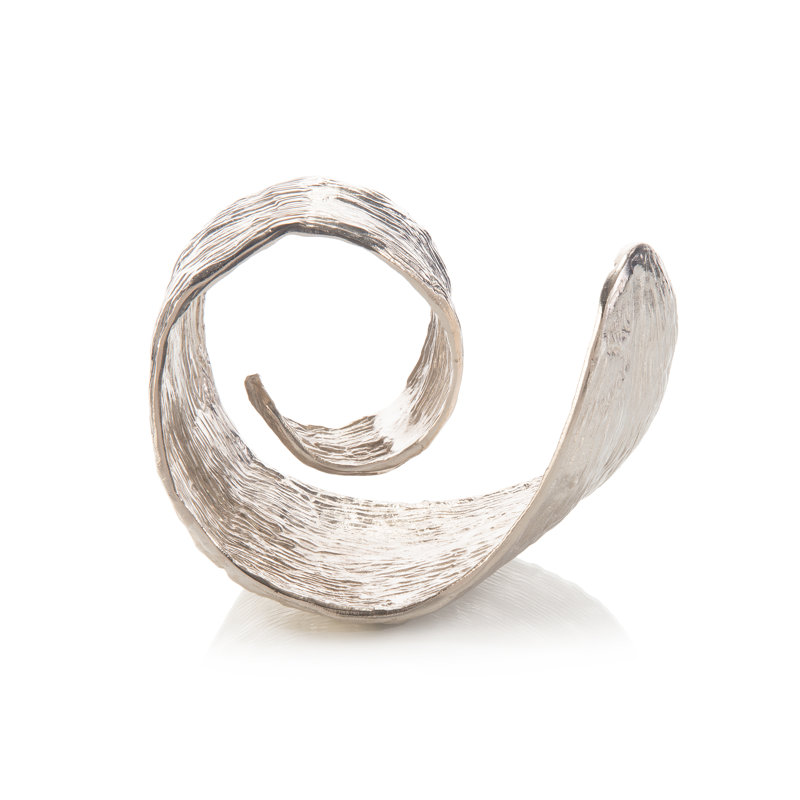 Boucle organique en nickel, H 7 po x l 9 po x P 4,75 po