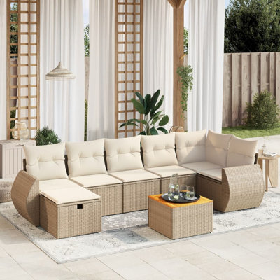 Ensemble de canapé de jardin Vidaxl