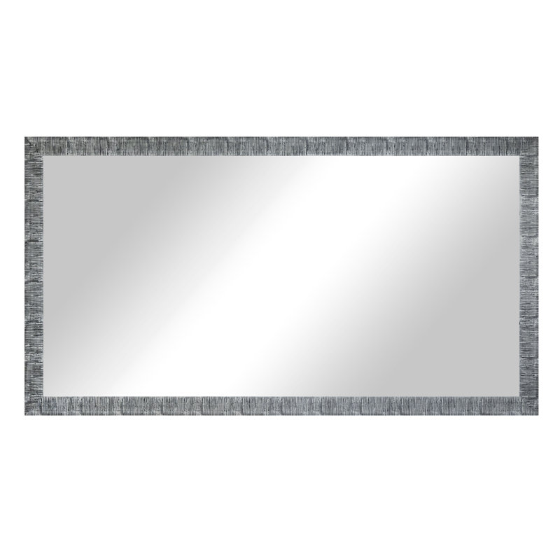Thibault Wood Flat Mirror, 55.5" H x 37" W