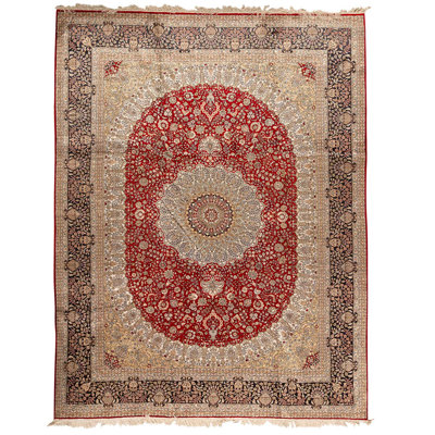 Silk Oriental Area Rug