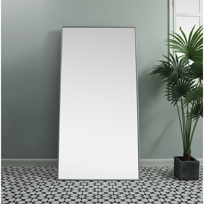 Sabine Metal Rectangle Floor Mirror