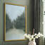 Marsh Morning Fog II, reproduction encadrée - bois massif-1440079959