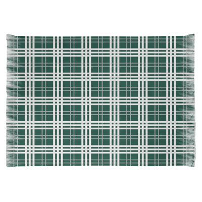 New York Chenille Plaid Indoor Rug
