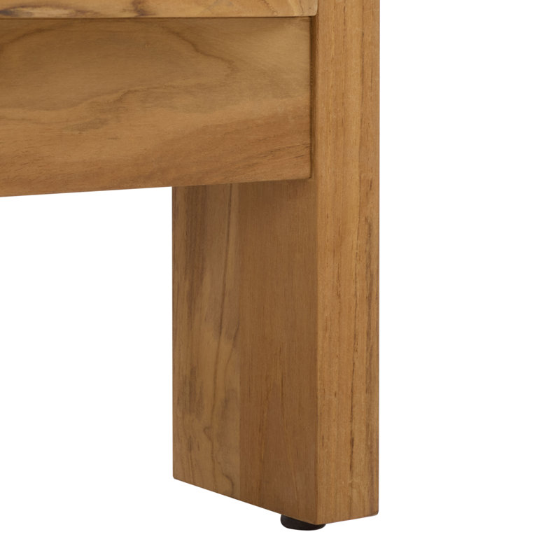 Chaise de patio en teck Achilles