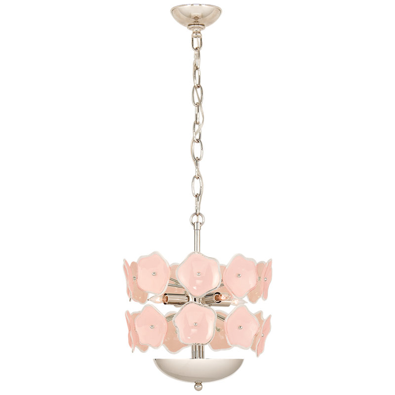 Leighton 4 - Light Chandelier, Polished Nickel