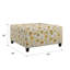 Repose-pieds avec rangement Golden