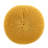 Cotton Upholstered Round Pouf Ottoman