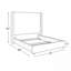 Lit tapissier standard à profil bas Esparto-360228410-277113349