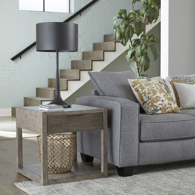 Table de bout avec rangement Keena