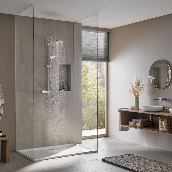 GROHE Euphoria 310 CoolTouch Thermostatic Shower System & Reviews ...
