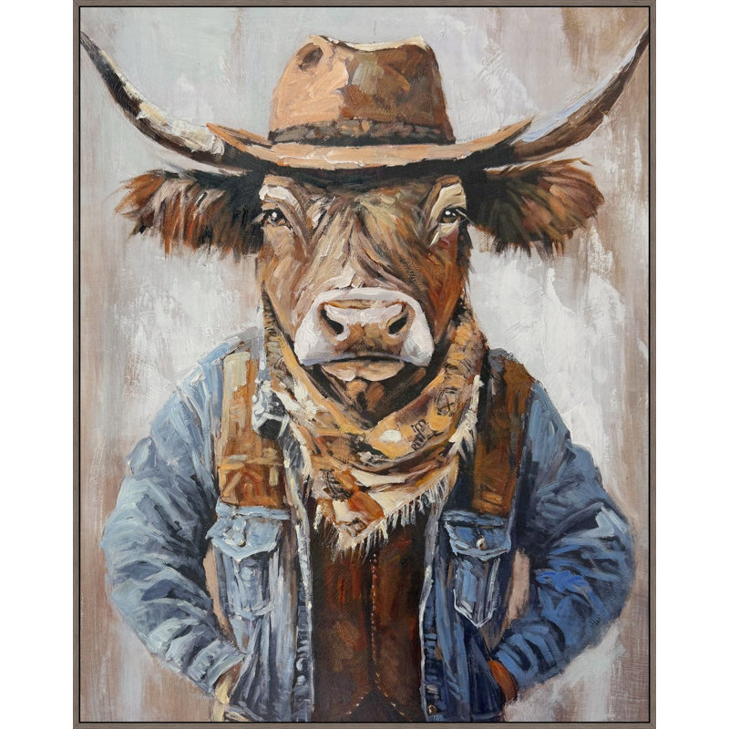 Moo Ranger II Canvas Wall Art