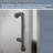 30-31.9 in. W x 72 in. H Frameless Bi-fold Shower Doors with Clear SGCC Tempered Glass-105844322
