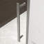 Porte de douche pivotante de 44 à 48 po x H 74 po, ouverte à l'extérieur, arrêt à 105 degrés, avec finition en verre trempé de 5/16 po-129384592