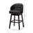 Upholstered Counter Stool with Solid Wood Frame-20238974